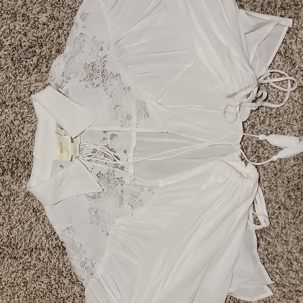 Lace Crop Blouse